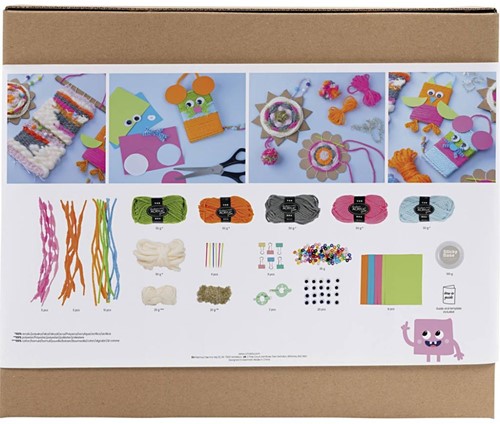 CC Group Weaving Kit: Wall Hangings, Hangings, Owls, and Mouse-2