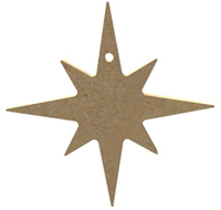 Gomille MDF Figure Compass 10 cm