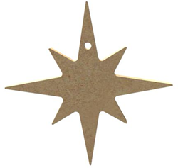 Gomille MDF Figure Compass 10 cm