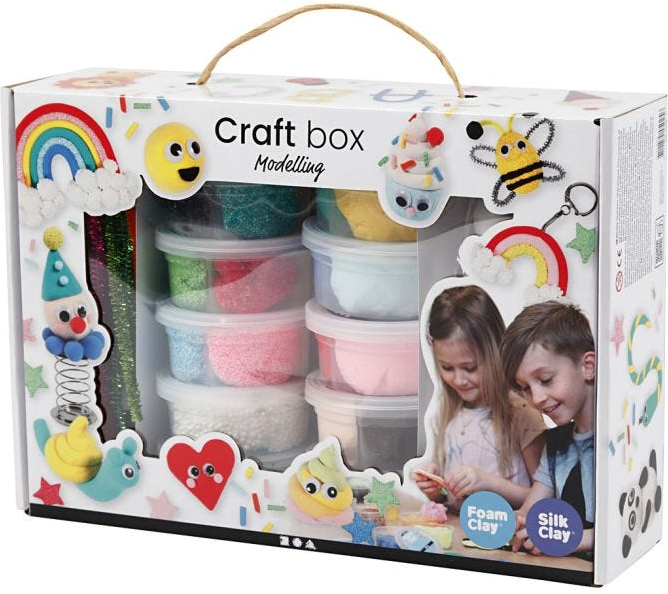 Foam Clay & Silk Clay Knutselbox iHobby