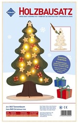 Pebaro Houten Bouwset Kerstboom 22,5 × 35 × 8,5 cm