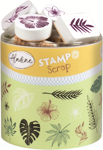 Aladine Stampo Stempel Set Jungle 29 stuks