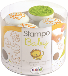 Aladine Stampo Stamp Baby Set Jungle Animals 4 pieces