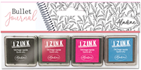 Aladine Izink Quick Dry Ink Pad Bullet Journal Set Star