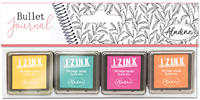 Aladine Izink Quick Dry Stempelkissen Bullet Journal Set Pastell
