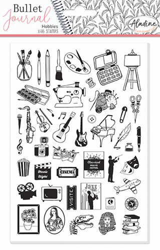 Aladine Stampo Bullet Journal Stempels A5 Hobbies