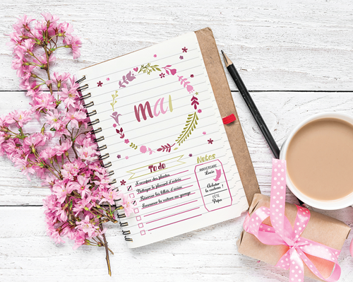 Aladine Bullet Journal Stencil A5 Organiseren-2
