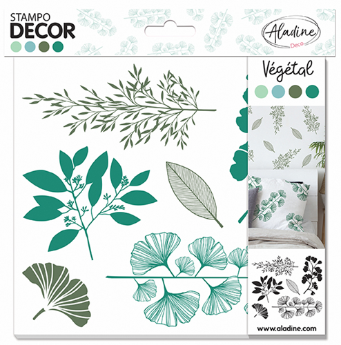 Aladine Stampo Decor Stempels Natuur