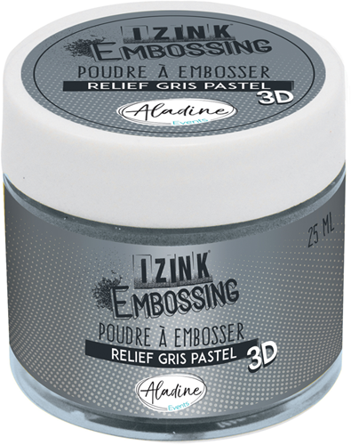 Aladine Embossing Puder 25 ml Pastellgrau