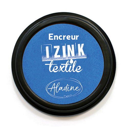 Aladine Izink Inktkussen Textiel Blauw