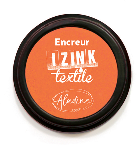 Aladine Izink Inktkussen Textiel Oranje