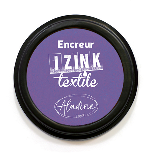 Aladine Izink Inktkussen Textiel Paars