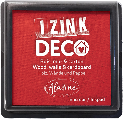 Aladine Izink Deco Inktkussen Rood