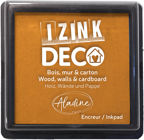 Aladine Izink Deco Inktkussen Mosterd