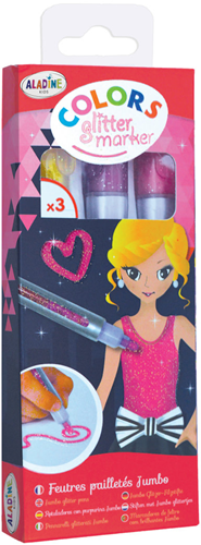 Aladine Kids Sprankelende Markers Fashion Set
