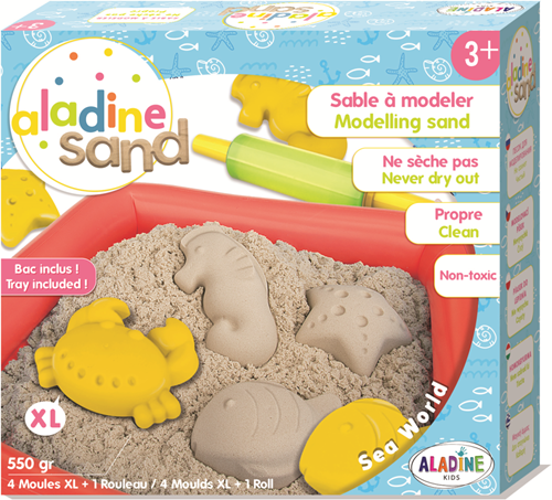Aladine Zand Klei Set Zeedieren