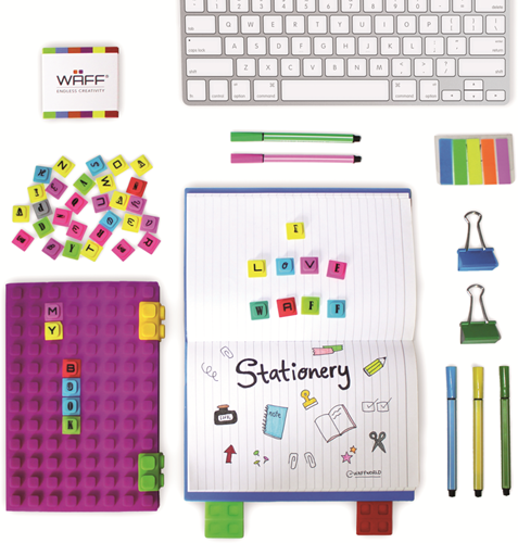 Waff Creatief Dagboek Set A5 Groen-2