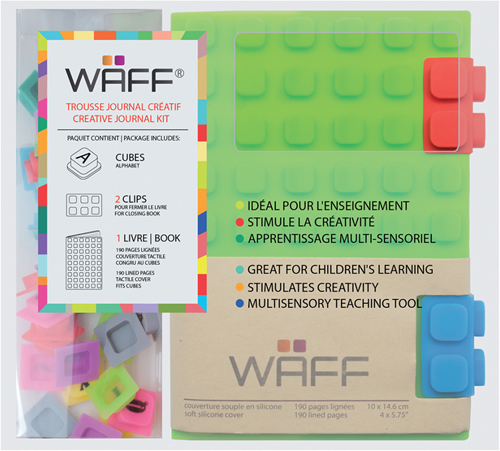 Waff Creatief Dagboek Set A6 Groen