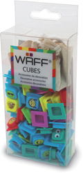 Waffelwürfel-Set Emojis 100 Stück