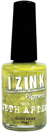 Aladine Izink Pigment Inkt 11,5 ml Olive Drab