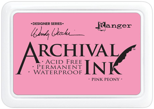 Wendy Vecchi Archival Inktkussen Pink Peony