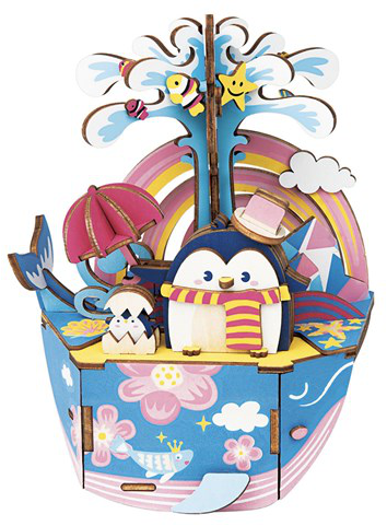 Robotime DIY Speeldoos Ocean Park