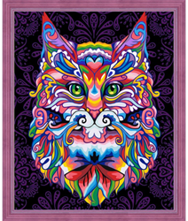 Diamond Painting Mystical Cat 40x50cm