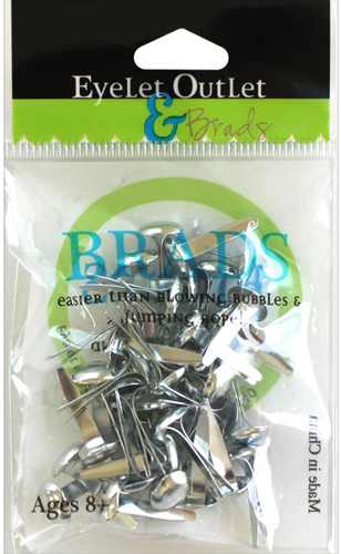 Splitpennen 8 mm Zilver 40 stuks