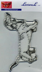 Lenianel Borduurstempel Teckel 14x8 cm