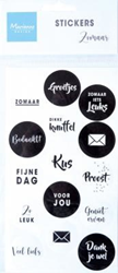 Marianne Design CA3168 Stickers Zomaar 15 stuks