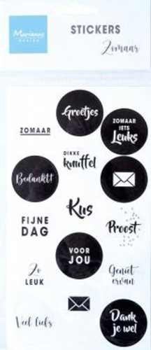 Marianne Design CA3168 Stickers Zomaar 15 stuks