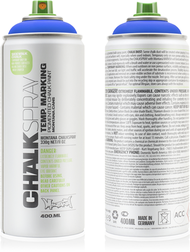 Montana Chalk Spray 400 ml Blue