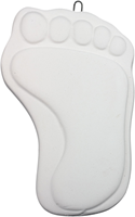 Terracotta Baby Footprint Right 6 cm