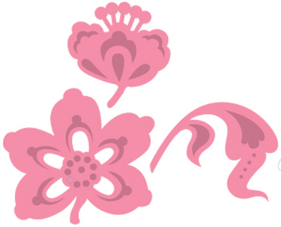 COL1303 Flowers and Leaf