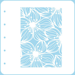 Nellie Snellen Magnetisch Stencil Bloemen 2 A6