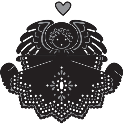CR1232 Angel with Heart