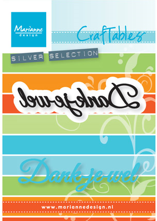 Marianne Design CR1365 Dankjewel 72x20 mm