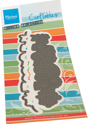 Marianne Design CR1592 Borduren Seashells 140x33 mm