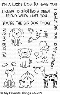 My Favorite Things Clear Stamps Canine Companions
