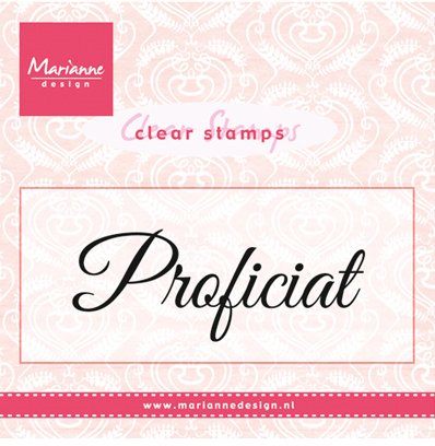 Marianne Design CS0957 Proficiat 57x22 mm