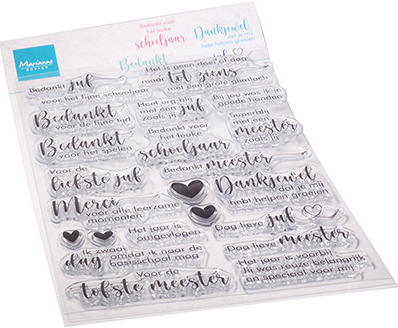 Marianne Design CS1096 Juffen en Meesters 11x15 cm