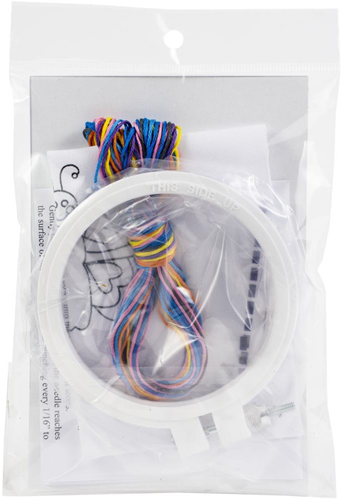 Punch Needle Kit Butterfly Cheerful-3