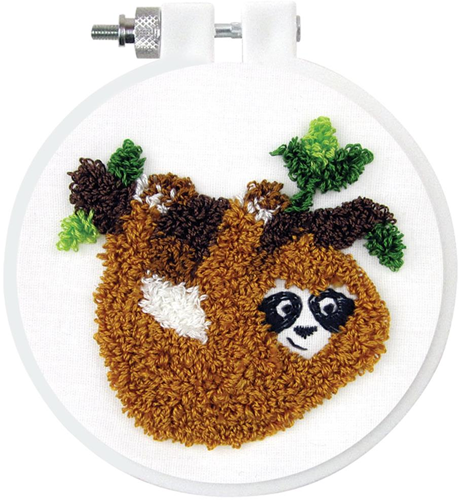 Design Works Punch Needle Kit Luiaard