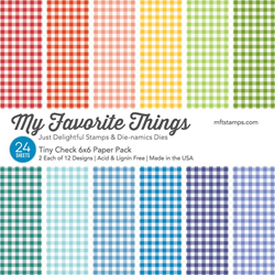 My Favorite Things Papierblock Tiny Check EP-28