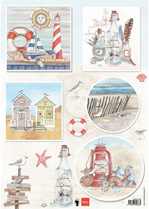Marianne Design EWK1258 Knipvel Els Seabreeze 1 A4