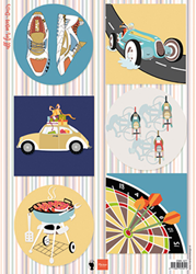 Marianne Design EWK1277 Knipvel Darten A4