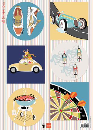Marianne Design EWK1277 Knipvel Darten A4