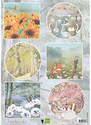 Marianne Design EWK1291 Knipvel Swans A4