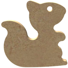 MDF Figuur Eekhoorn 5 cm 10 stuks
