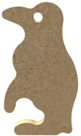 MDF Figuur Pinguin 5 cm 10 stuks